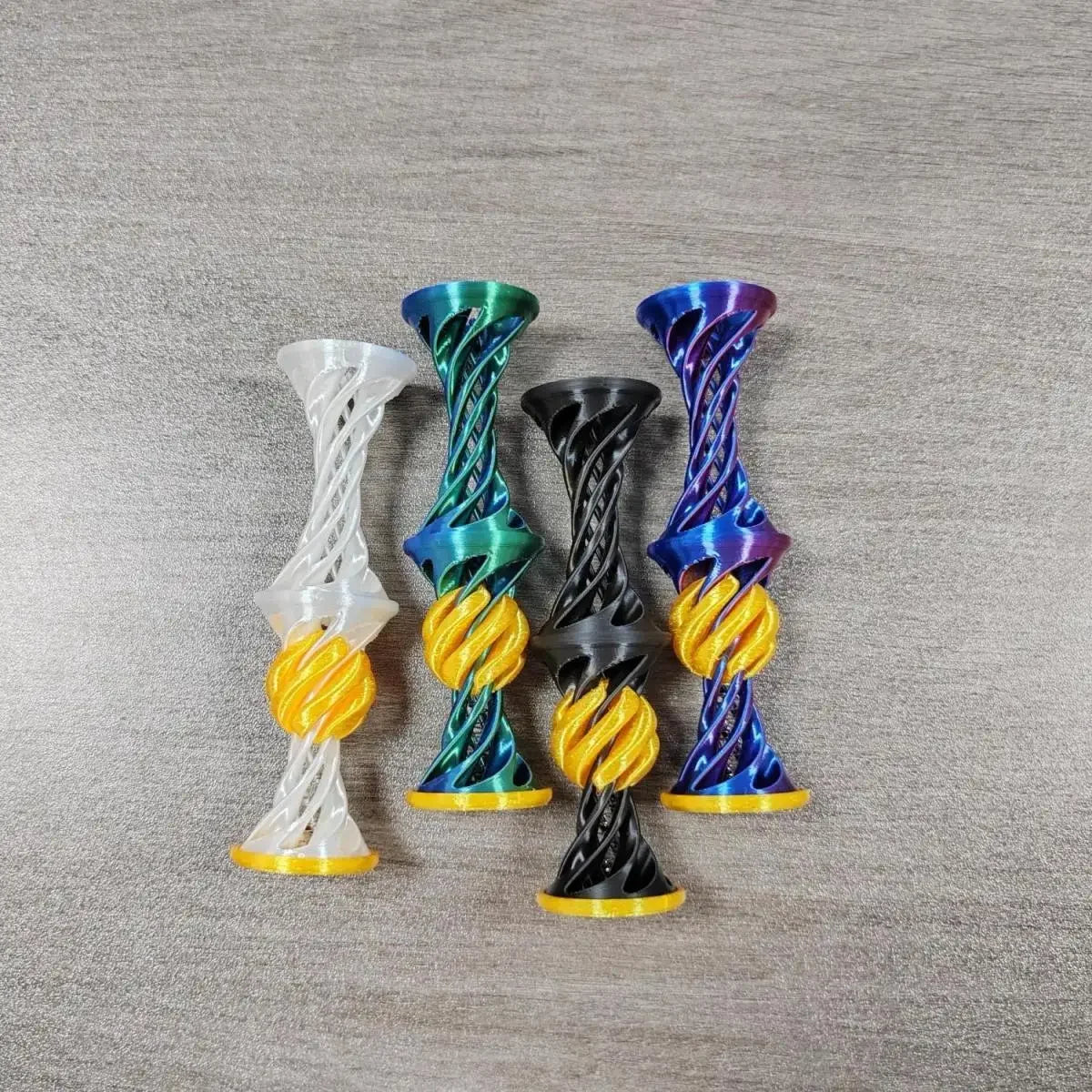 3D Printing Spiral Decompression Toys Interesting Ornaments Three-dimensional Ejectable Desk Ornament Gift Home Decor Figurine