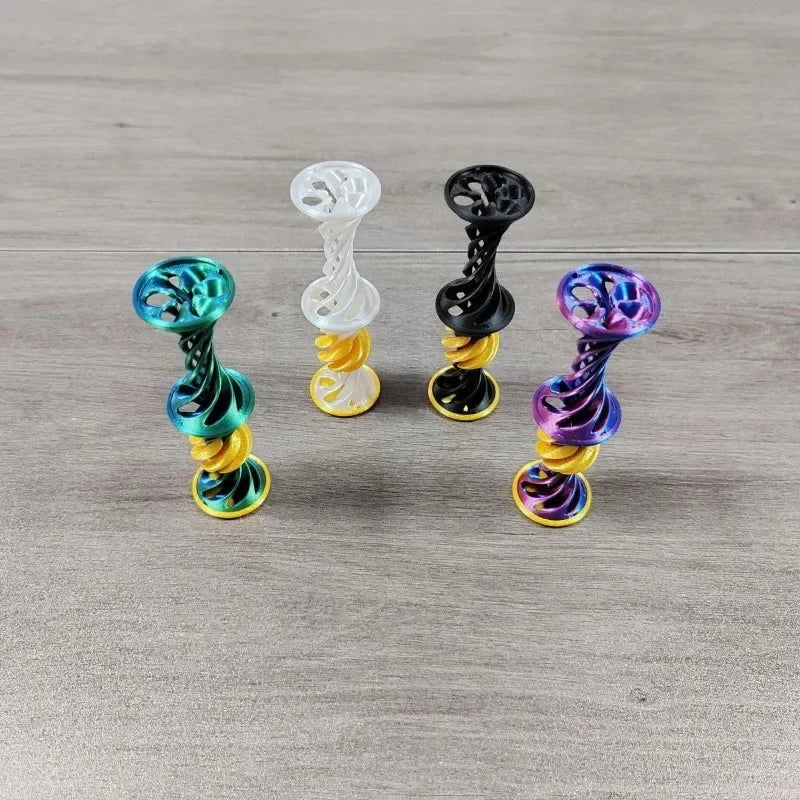 3D Printing Spiral Decompression Toys Interesting Ornaments Three-dimensional Ejectable Desk Ornament Gift Home Decor Figurine