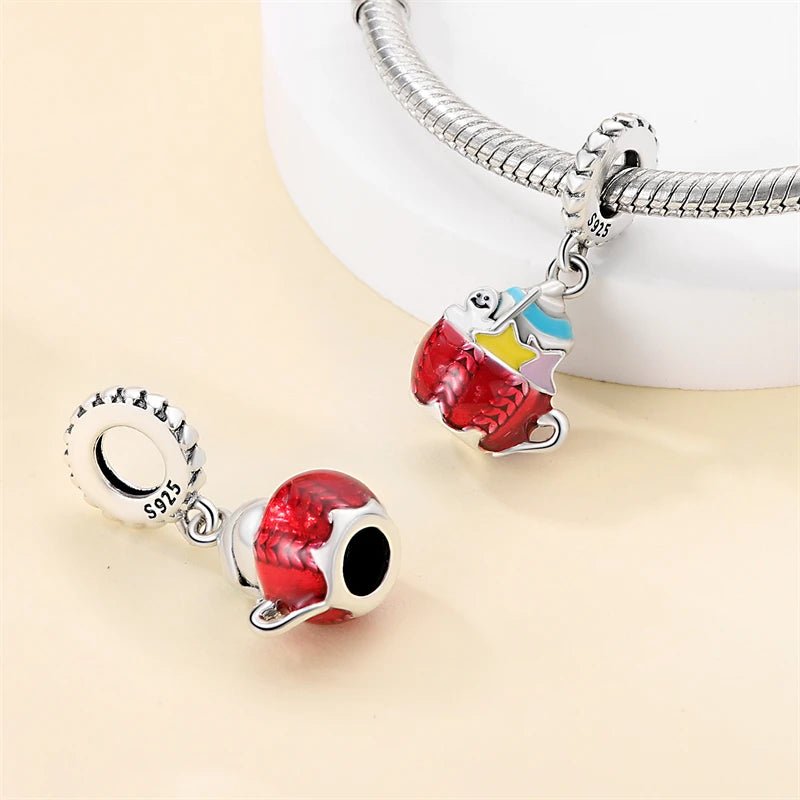 Fit Pandora 925 Original Bracelet 100% S925 Sterling Silver Christmas Series Charm For Women Jewelry DIY Bead Original New Item