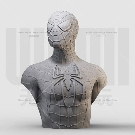 1/16 1/10 Scale Special Power Spider Man Peter Parker Bust Marvel Superhero Action Fantasy Movies 3D Resin Un-panited Male Model