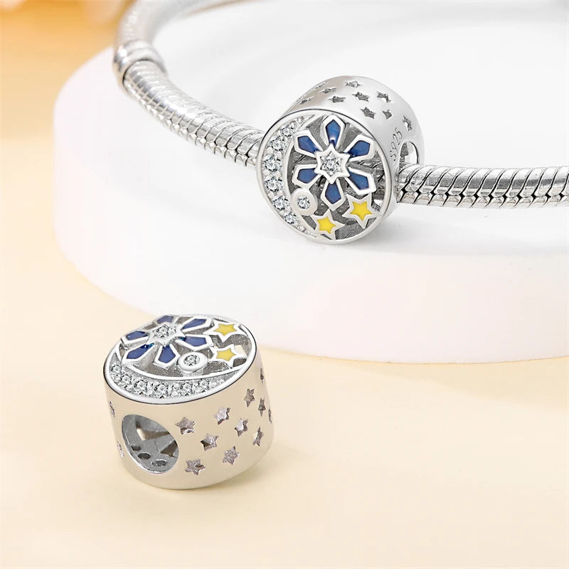 Fit Pandora 925 Original Bracelet 100% S925 Sterling Silver Christmas Series Charm For Women Jewelry DIY Bead Original New Item