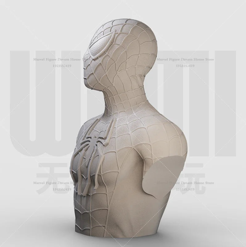 1/16 1/10 Scale Special Power Spider Man Peter Parker Bust Marvel Superhero Action Fantasy Movies 3D Resin Un-panited Male Model