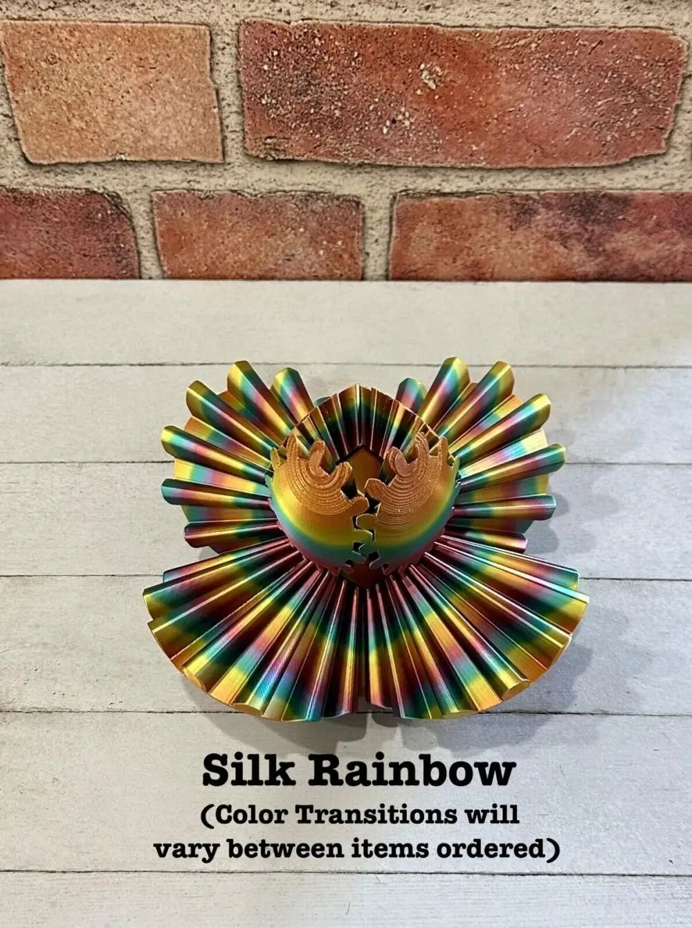 3D Printed Gear Ball Rotating Toy Desktop Decorative Model Ornaments Boys Birthday Gift New Hottest Fidget Item