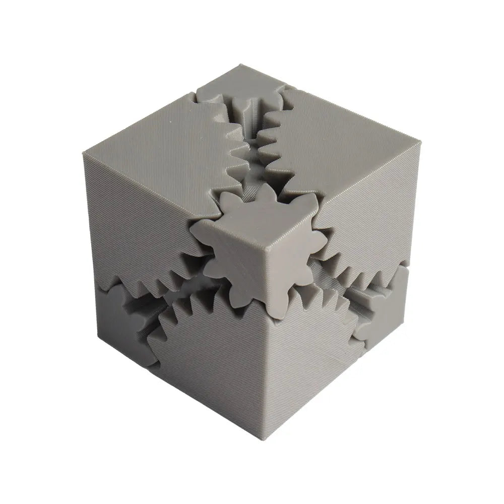 New 3D Printed Gear Ball Cube Rotating Toy Desktop Decorative Model Ornaments Boys Birthday Gift Hottest Fidget Item