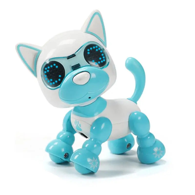 Smart Robot Pet Dog Talk Toy Interactive Smart Puppy Robot Dog Electronic LED Eye Sound Recording Singing Sleep Kids Gift