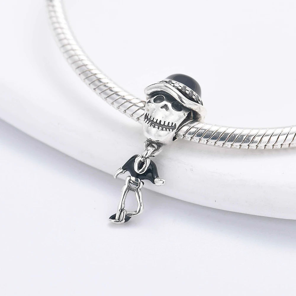 New Disney The Nightmare on Christmas Eve Charms Beads Fit Original Pandora 925 sterling silver Bracelet Necklace DIY Jewelry