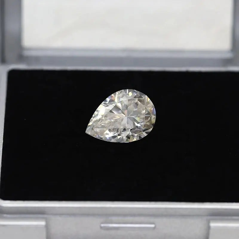 [ Full Size 0.1-20ct ] D Color VVS1 GRA Pear Cut Moissanite Loose Stone Wholesale Lab Grown Super White  Moissanite Diamonds