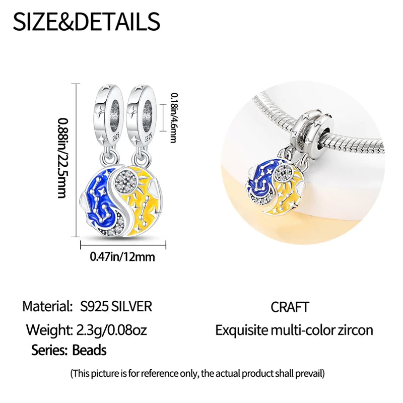Fit Pandora 925 Original Bracelet 100% S925 Sterling Silver Christmas Series Charm For Women Jewelry DIY Bead Original New Item