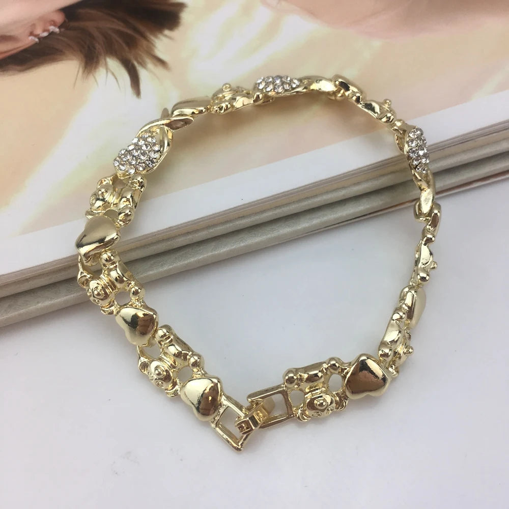 Heart Jewelry Hugs and Kisses Jewelry XOXO Jewelry African Fashion Jewelry for Women FHK10242