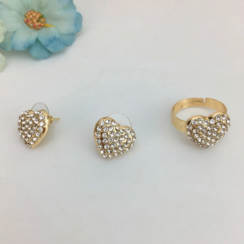 Heart Jewelry Hugs and Kisses Jewelry XOXO Jewelry African Fashion Jewelry for Women FHK10242
