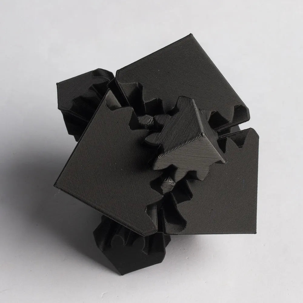 New 3D Printed Gear Ball Cube Rotating Toy Desktop Decorative Model Ornaments Boys Birthday Gift Hottest Fidget Item