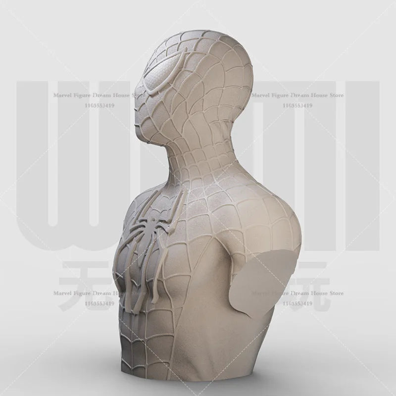 1/16 1/10 Scale Special Power Spider Man Peter Parker Bust Marvel Superhero Action Fantasy Movies 3D Resin Un-panited Male Model