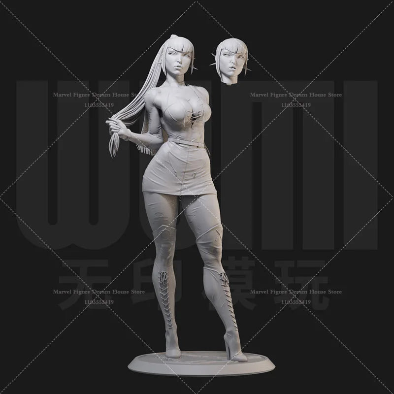 1/24 1/18 Scale DC The Joker Female Partner Punchline Alexis Kaye Pretender DIY Self-assembled GK 3D Resin Un-panited Model