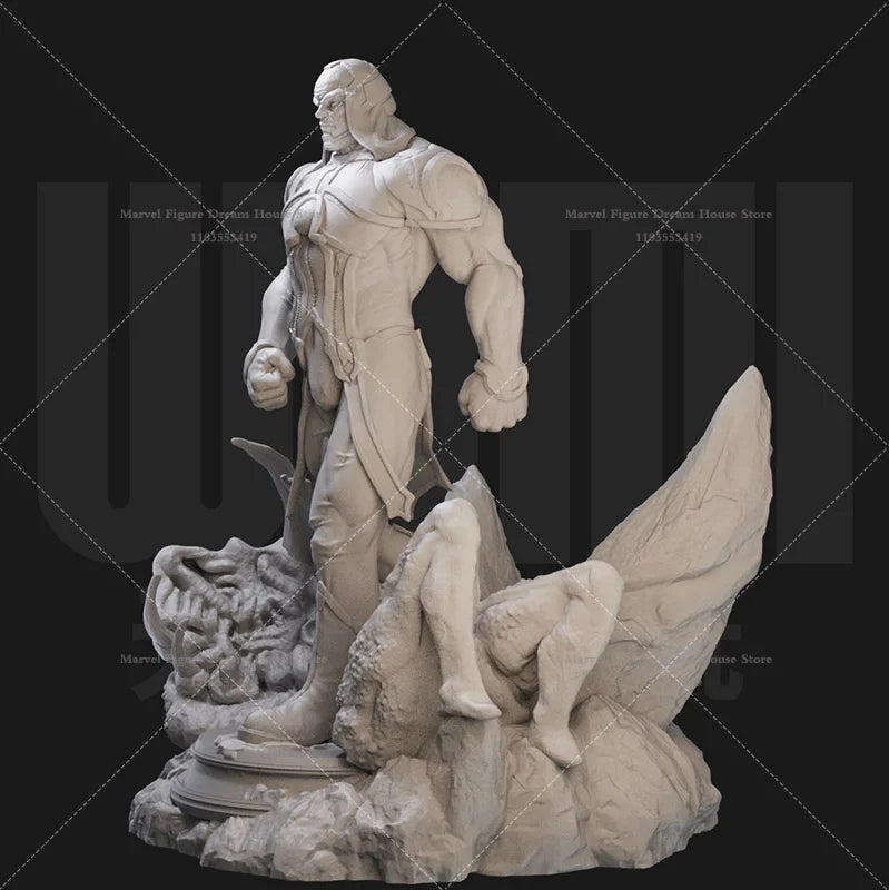 1/24 1/18 Scale DC Superman archenemy Dark Lord Darkseid Apokolips Strongest New God DIY Self-assembled 3D Resin Un-panited Doll
