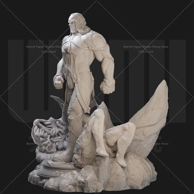 1/24 1/18 Scale DC Superman archenemy Dark Lord Darkseid Apokolips Strongest New God DIY Self-assembled 3D Resin Un-panited Doll