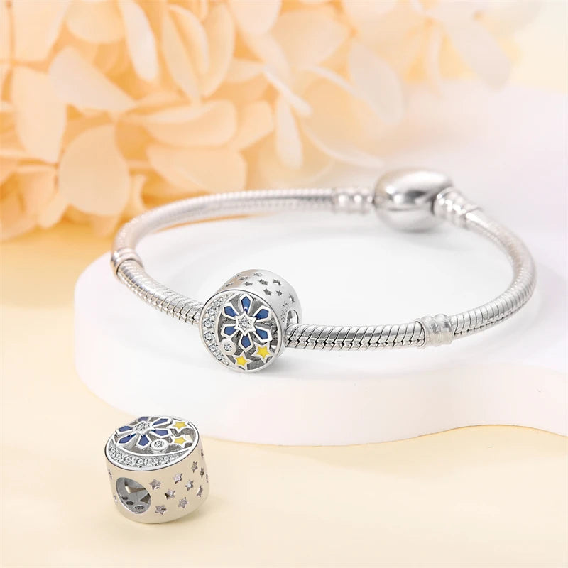 Fit Pandora 925 Original Bracelet 100% S925 Sterling Silver Christmas Series Charm For Women Jewelry DIY Bead Original New Item