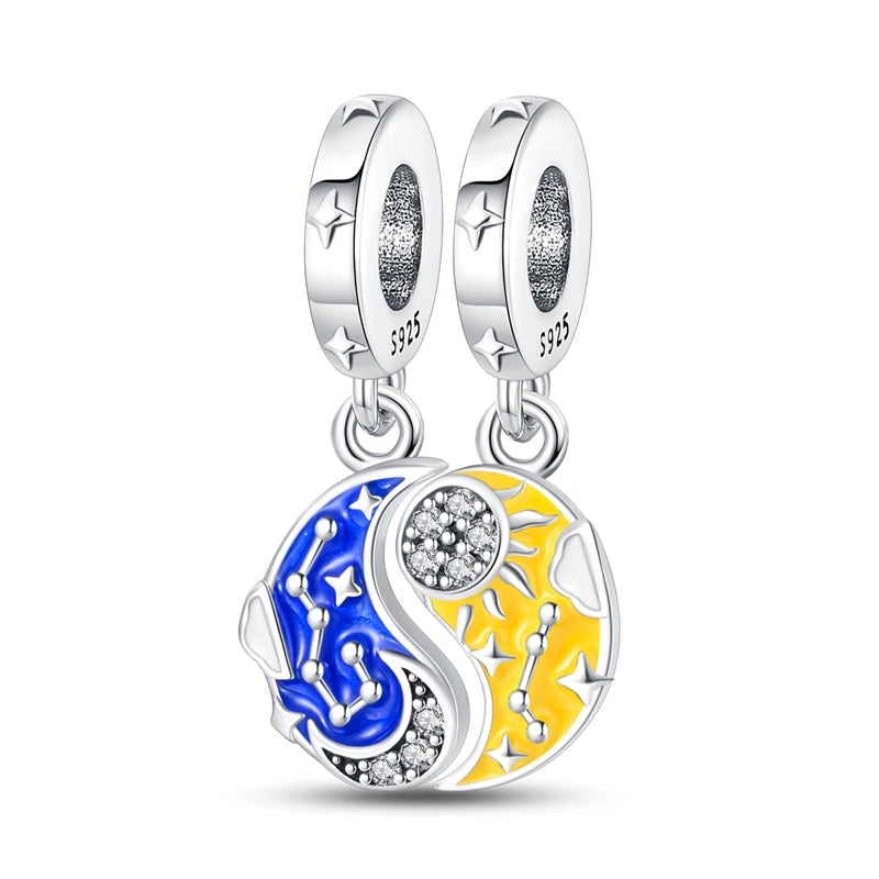 Fit Pandora 925 Original Bracelet 100% S925 Sterling Silver Christmas Series Charm For Women Jewelry DIY Bead Original New Item