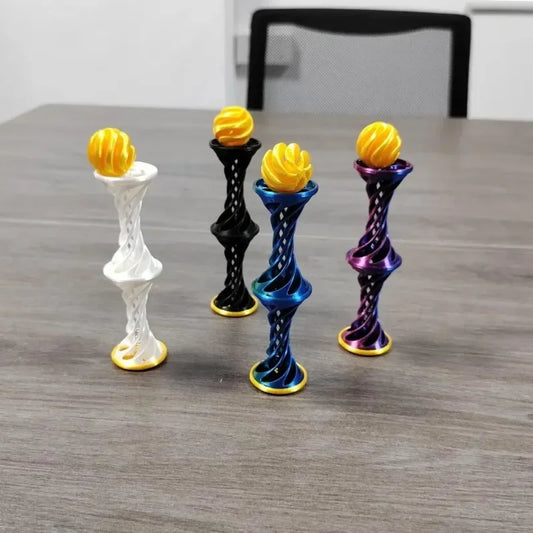 3D Printing Spiral Decompression Toys Interesting Ornaments Three-dimensional Ejectable Desk Ornament Gift Home Decor Figurine