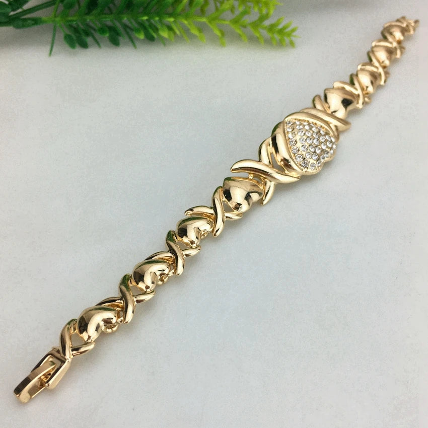 Heart Jewelry Hugs and Kisses Jewelry XOXO Jewelry African Fashion Jewelry for Women FHK10242