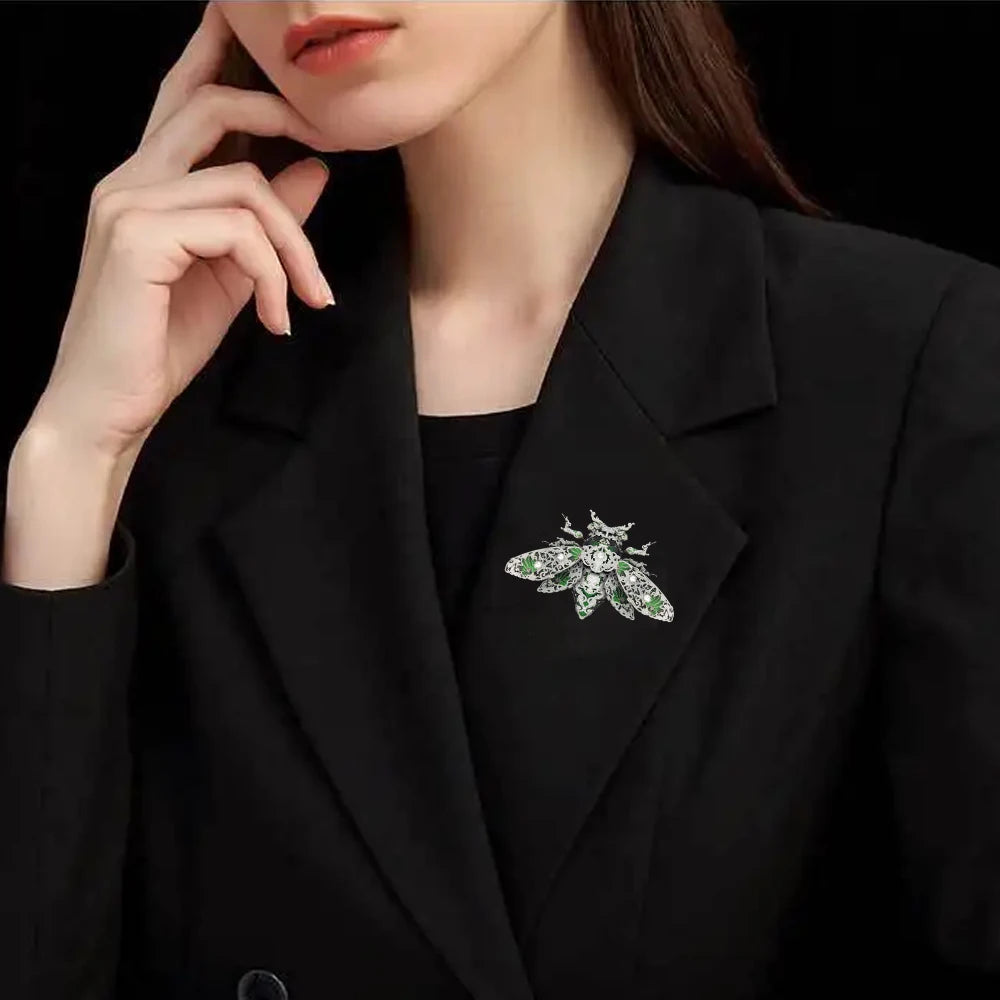 Piececool 3D Metal Puzzle Insect Brooch Accessories Model Kits for Teens DIY Jigsaw Toys Brain Teaser