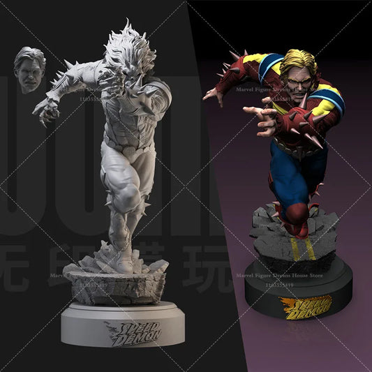 1/24 1/18 Scale DC Rapid demon Speed Force The Gloomy Reaper Anti Superhero  DIY Self-assembled GK 3D Resin Un-panited Doll