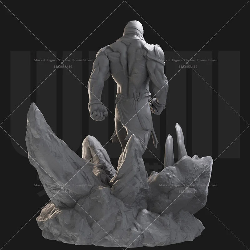 1/24 1/18 Scale DC Superman archenemy Dark Lord Darkseid Apokolips Strongest New God DIY Self-assembled 3D Resin Un-panited Doll