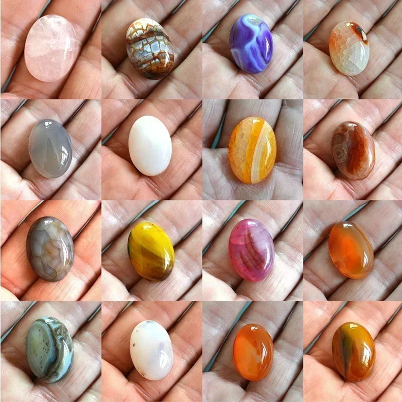 22x30mm   Wholesale Natural Gem Stone Lapis Lazuli Oval Cabochon Cameo   Fit   DIY Jewelry Making