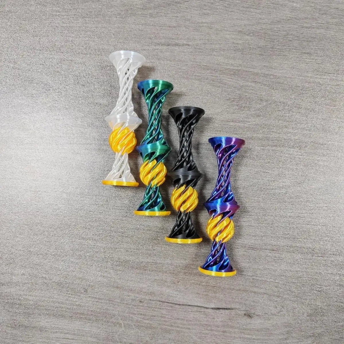 3D Printing Spiral Decompression Toys Interesting Ornaments Three-dimensional Ejectable Desk Ornament Gift Home Decor Figurine