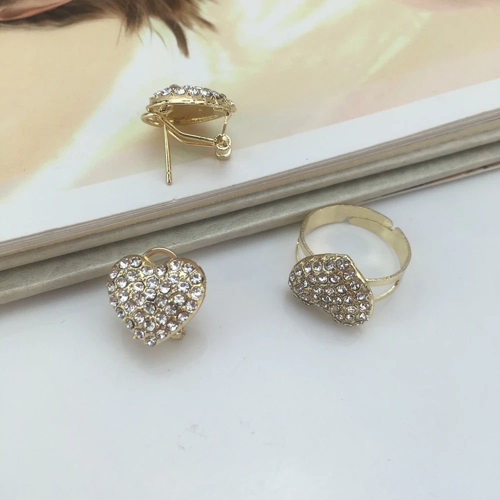 Heart Jewelry Hugs and Kisses Jewelry XOXO Jewelry African Fashion Jewelry for Women FHK10242