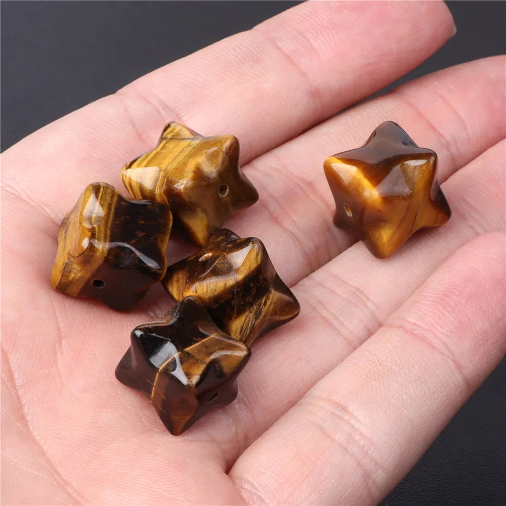 45 Kind Tiger Eye Stone Bead Natural Yellow Cabochon Round Faceted Square Loose Beads Fit Fashion Jewelry Making Handmade Supply