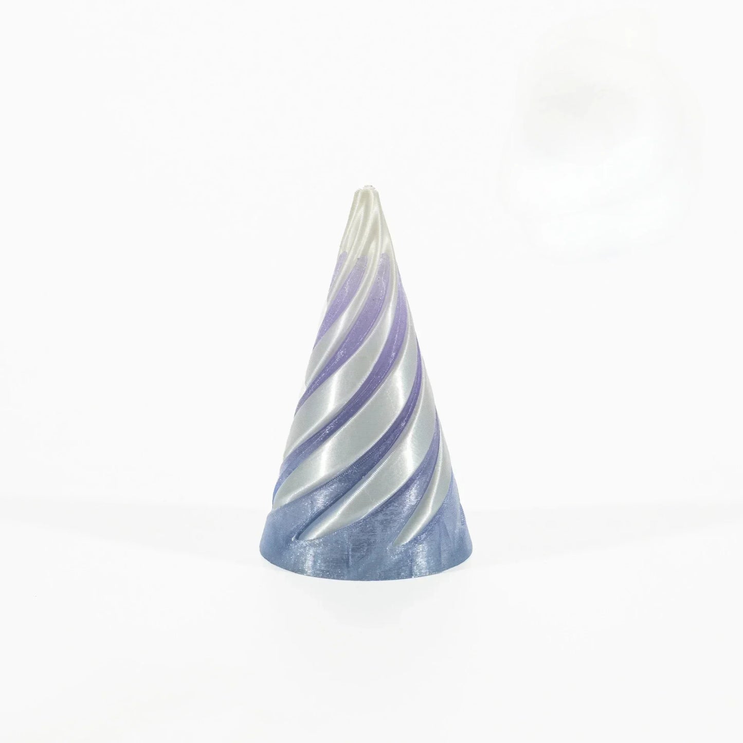 2025 3D Printed Spiral Cone Pyramid Helix Screw Fidget Toy Decompression Decorative Ornaments Impossible Passthrough Sculpture