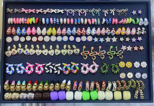Enamel stud collect