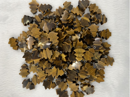 Natural stone pendant,11shape, 49 stones