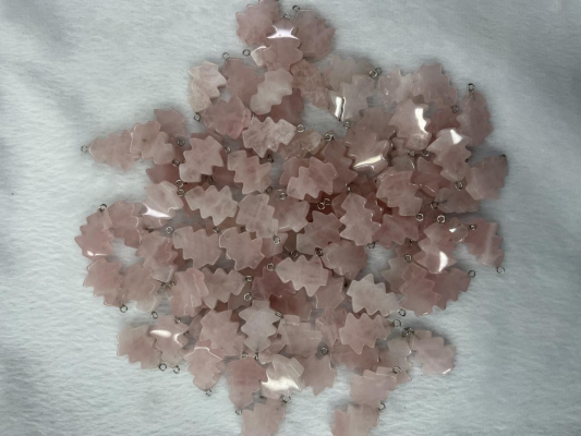 Natural stone pendant,11shape, 49 stones